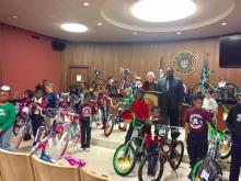 13th Annual Mayor Mayo's Christmas Bike Give-A-Way 