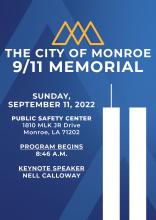 City of Monroe to Hold Memorial Honoring 9/11 