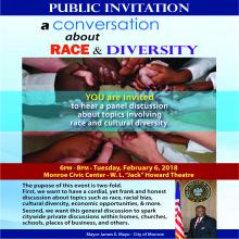 Conversation about Race and Diversity - City of Alexandria, Louisiana 