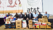 2400 lbs of Food Donated to Food Bank 