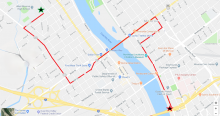 Road Closures for Krewe de Riviere Mardi Gras Parade