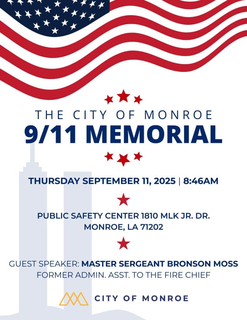 9/11 Annual Ceremony Event flyer